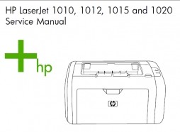 Service manual HP LaserJet 1010,1012,1015,1020