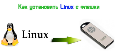 Как установить Linux с флешки