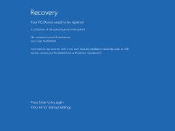 Ошибка при запуске Windows 10 Technical Preview